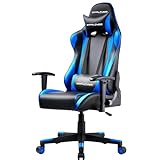 GTPLAYER Gaming Stuhl Bürostuhl Zocker Gamer Ergonomischer Stuhl Einstellbare Armlehne Einteiliger...