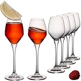 IMPERIAL glass Likörgläser 70ml – Likörglas mit Stiel Serie Rom – 6er Set aus Crystalline...