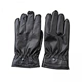 Amagogo 2X Herren Winterhandschuhe, PU, Touchscreen, Texteingabe, Wasserdicht, für Kaltes Wetter,...