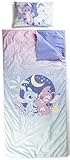 Jay Franco Disney Lilo und Stitch Schlafsack- & Kuschelkissen 2er-Set für Kinder – weicher...