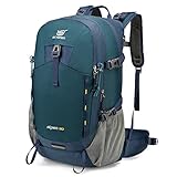 SKYSPER Wanderrucksack 30L Trekkingrucksack Wasserfest mit Rückenbelüftung und Netzrücken...