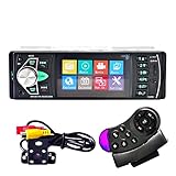 Faeymth Auto HD 4,1 Bluetooth MP5 Player RüCkfahrbildschirm Radio Player Universal 4022D +...