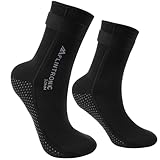 flintronic 3mm Neopren Socken, Tauchsocken Neoprensocken, Rutschfeste Wassersport Schwimmen Socken...