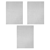 BBQ Grill Mesh Matte Nicht hitzebeständiger Grillpolster für Barbecue Cooking Backzubehör 3pcs...