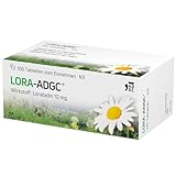 Lora ADGC - 100 Stück - Antiallergikum zur Behandlung von Allergiebeschwerden wie Heuschnupfen,...