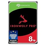 Seagate IronWolf Pro 8TB, NAS Interne Festplatte HDD, 3.5 Zoll, 7200 U/Min, CMR, 256 MB Cache, SATA...