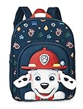 Fabrizio Paw Patrol Kindergartenrucksack für Jungen von 3-6 Jahren mit Marshall und abstehenden...