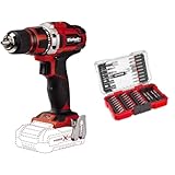 Einhell Akku-Bohrschrauber TE-CD 18/40 Li-Solo Power X-Change & Einhell M-CASE 42-tlg. Bit-Set...