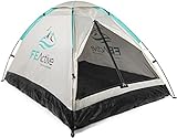 FE Active – Zelt für 1 bis 2 Personen mit Fliegengitter am Eingang, schnell und einfach...