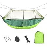 Outdoor Hängematte 260 * 140cm, Hängemattenzelt Camping Hängematte Outdoor Hängematte mit...