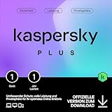 Kaspersky Plus Internet Security 2024 | 1 Gerät | 1 Jahr | Anti-Phishing und Firewall |...