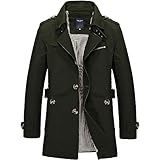 Jacken Herren Übergangsjacken - Bomberjacke Herren Baumwolle Business Casual Winterjacke mit...