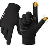 YANIKY Handschuhe Herren Damen Fahrradhandschuhe Winddichte Laufhandschuhe Thermo Handschuhe Winter...