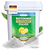 Biotonnenpulver gegen Maden und Geruch 2,5kg [Vorteilspack - effektives Mittel gegen Maden in der...