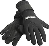 Cressi Black Neoprene Gloves Resilient 3mm - Tauchhandschuh aus Weichem 3 mm Neopren, Hohe...