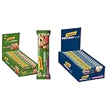 Powerbar Natural Energy Cereal Raspberry Crisp 24x40g - Veganer Kohlenhydrat Energie Riegel +...