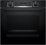 Bosch HBA574BB3, Serie 4, Einbau-Backofen 60 x 60 cm, Pyrolyse-Selbstreinigung,...