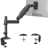 HUANUO 13-34 Zoll Monitor Halterung für LCD LED Bildschirm Hält 2-9 kg, Gasdruckfeder Monitor Arm,...