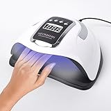 NEOMANN UV Lampe für Gelnägel - 280 Watt & 66 Lampen, Professionelle LED Lampe Nägel,Schneller...