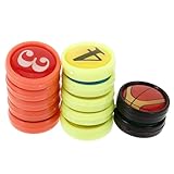 Gogogmee 12 Kleine Ersatzmagnete für Basketball Trainingsboard Robuste Magnete für Coaching Tafel...