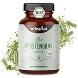 Gerstengras Kapseln Bio 180 Stück | 3000mg je Tagesdosis | fein gemahlenes Gerstengras im...