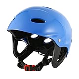 arlote Sicherheits Schutz Helm 11 Atemlöcher Für Wassersport Kajak Paddel Boot - Blau