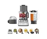 Kenwood MultiPro XL Weigh+ FDM72.990SS Kompakt-Küchenmaschine mit integrierter Waage & Timer,...