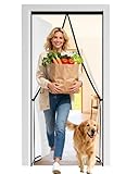 ViShawtek Fliegengitter Balkontür 100x220, Fliegengitter Tür, Insektenschutz Balkontür Magnet,...