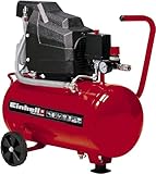 Einhell Kompressor TC-AC 190/24/8 (1500 W., max. 8 bar, 24 l-Tank, 165 l/min Ansaugleistung,...