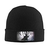 Unisex Flames Metal Band Beanie Hüte für Männer Frauen elastische gestrickte Akryl-Gestrickmütze...