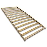 Coemo Lattenrost FIX 90x200 cm mit 13 Federleisten - Nicht verstellbar - einfache Selbstmontage...