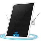 LCLCTEK® WLAN Verstärker Repeater Aussen Akku Solar,Wi-Fi Booster WiFi Range Extender bis zu...