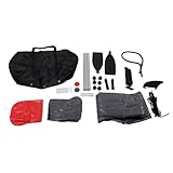 Aufblasbares Kajak-Set für 1 Person, PVC, UV-beständig, tragbar, aufblasbares Kanuboot mit...