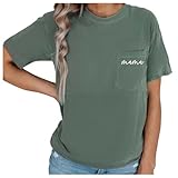 Bequeme Stillshirts für Frauen, Mama-Reißverschluss, Stilloberteile, Used-,...