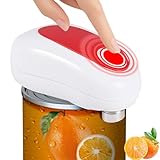 Starvortex Elektrischer Dosenöffner, Ein-Knopf Automatischer Dosenöffner mit Schnittschutz,...
