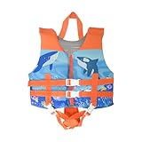 Schwimmweste Kinder 2-4 Jahre - Rettungsweste Kinder Jungen und Mädchen mit verstellbaren Schnallen...