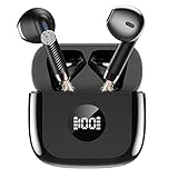 Bluetooth 5.3 Kopfhörer Kabellos, Wireless Kopfhörer mit HiFi Stereo Sound Integriertem Mic, Noise...