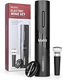Elektrisches Weinflaschenöffner-Kit, Kabelloser Elektrischer Korkenzieher, Automatischer...
