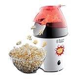 Russell Hobbs Popcornmaschine [Testsieger] Fiesta (Heißluft Popcorn Maker, ohne Fett & Öl, inkl....