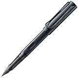 Lamy AL-star black Füller – Füllhalter mit ergonomischem Griff & schwarzer Stahlfeder in...