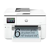 HP OfficeJet Pro 9730e A3-Multifunktionsdrucker, Drucken, Scannen und Kopieren bis A3, 6 Monate...