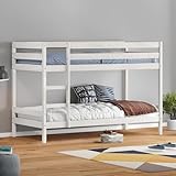 IDIMEX Etagenbett Doppelstockbett Felix für Kinder Hochbett Kinderbett mit Leiter Kiefer massiv...