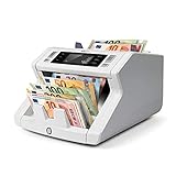 Safescan 2265 - Banknotenzähler für unsortierte Banknoten mit 5-facher Falschgelderkennung., 29.5...