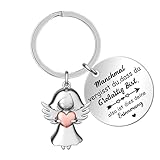 Cadimus Schutzengel Schlüsselanhänger, Glücksbringer, Geschenke für Frauen, C-1