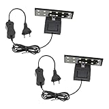 2 stück Aquarien Led Lampe Aquarium Licht Led Nano Aquarium led beleuchtung Aquarienbeleuchtung X3...