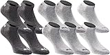 PUMA Sneakers Socken Sportsocken 10-Paar-Pack Unisex - Anthracite - Gr. 43-46