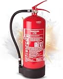 HausundWerkstatt24 6l Feuerlöscher Schaum blau 6L AB 6LE mit Halterung Dauerdrucklöscher (GPN-6X...