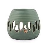pajoma Keramik Duftlampe ''Simple'' in grün, Höhe 8 cm