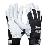 Gebol - Uni Fit Thermo, Winterarbeitshandschuhe aus Ziegenleder mit Klettverschluss,...