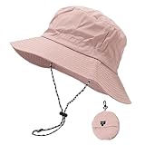 FYting Sonnenhut Damen,Sommerhut Damen,Fischerhüte Faltbar,Regenfest | Sonnenschutz |...